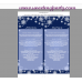 Snowflakes menu card printable template,Winter wedding menu card,(152w)